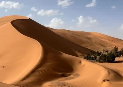 Paseo en camello de 2 noches en el desierto de Merzouga.