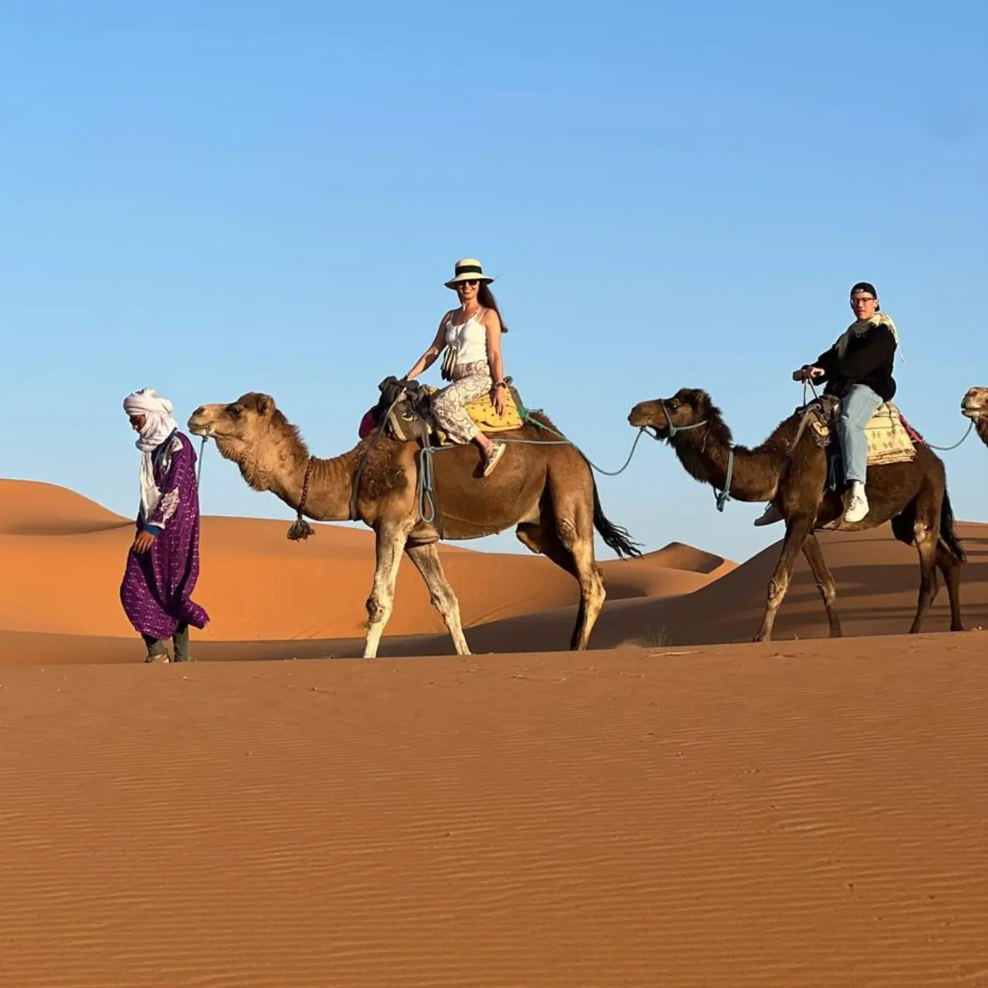 Trekking en Camello de Día y Noche en Merzouga