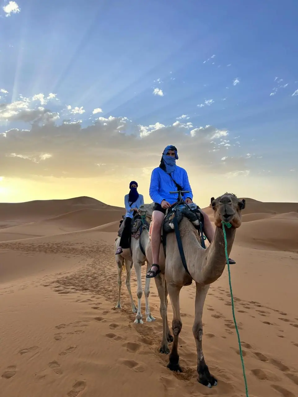 Paseo en Camello al Amanecer en Merzouga