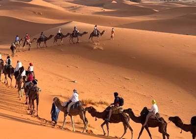 Dónde se encuentra el desierto de Merzouga en Marruecos