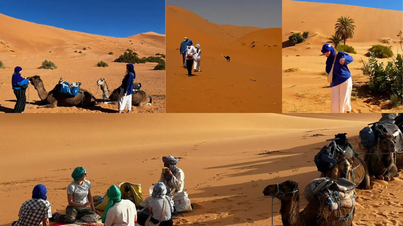 dia y noche en merzouga